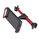 Support de tablette et téléphone Peantoia pour siège arrière de voiture, pièce détachée rouge, fixation pratique et sécurisée