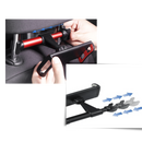 Support de tablette et téléphone Peantoia pour siège arrière de voiture, pièce détachée en rouge, fixation pratique et sécurisée