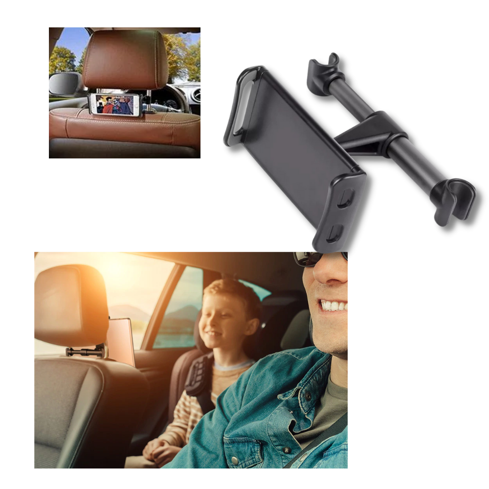 Support de tablette et de téléphone Peantoia pour siège arrière de voiture, pièce détachée pour véhicules, couleur rouge.