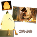Lâmpada LED USB em formato de pera da marca Jianda, portátil, carregável por USB, ideal para iluminação suave e moderna.