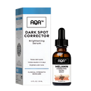 Serum facial corretor não oleoso à melanina da Pecoda, frasco com conta-gotas e rótulo na embalagem de cosméticos.
