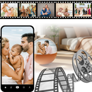 Bola de Natal decorativa da Dealhobbies com espaço para fotos e vídeos personalizados, decoração natalina com lembranças especiais