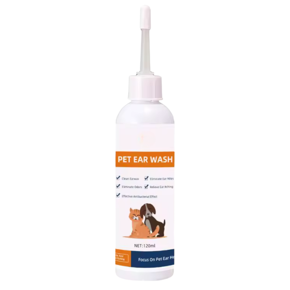 Spray de limpeza e desodorante para orelhas de animais de estimação Elaimei, 120ml, material de toilettage para pets.