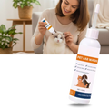 Produto de limpeza e desodorização para orelhas de animais de estimação Elaimei, com material de toilettagem para pets.