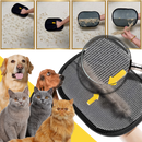 luva removedora de pelos Pet Thunder para animais, produto de lavanderia para eliminar pelos de cães e gatos
