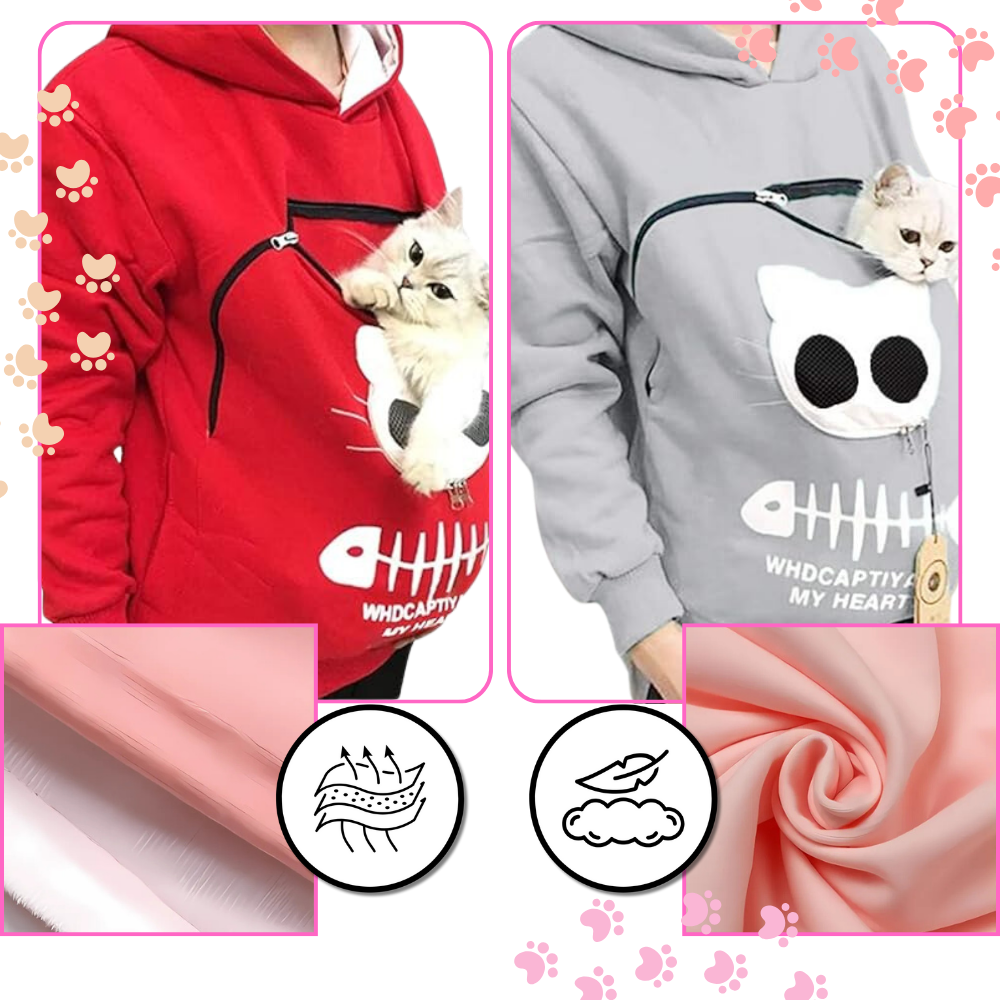 Casaco com capuz interativo para animais, veste de roupas ao ar livre, marca Colofity, confortável e ideal para atividades externas.