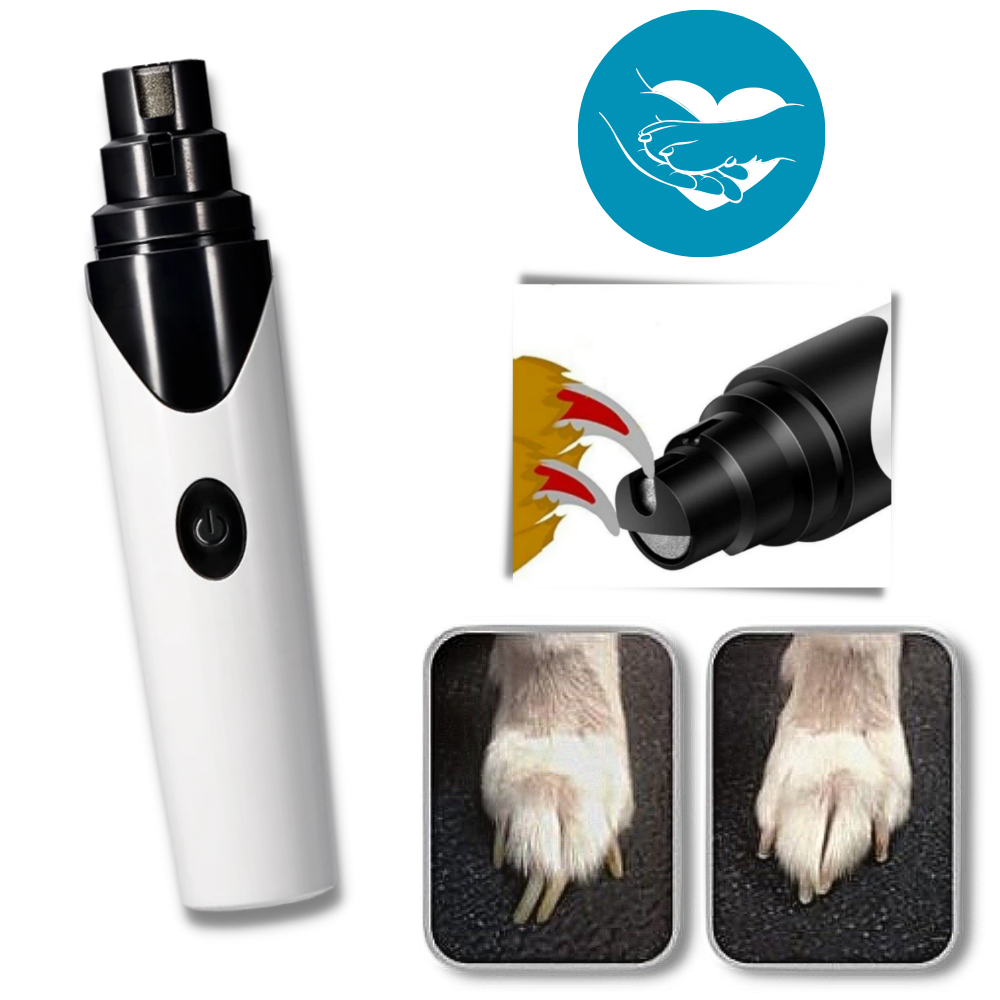 Lima de unha para animais de estimação Bxasdf, ferramenta de toelettatura para cortar unhas com design suave e seguro.