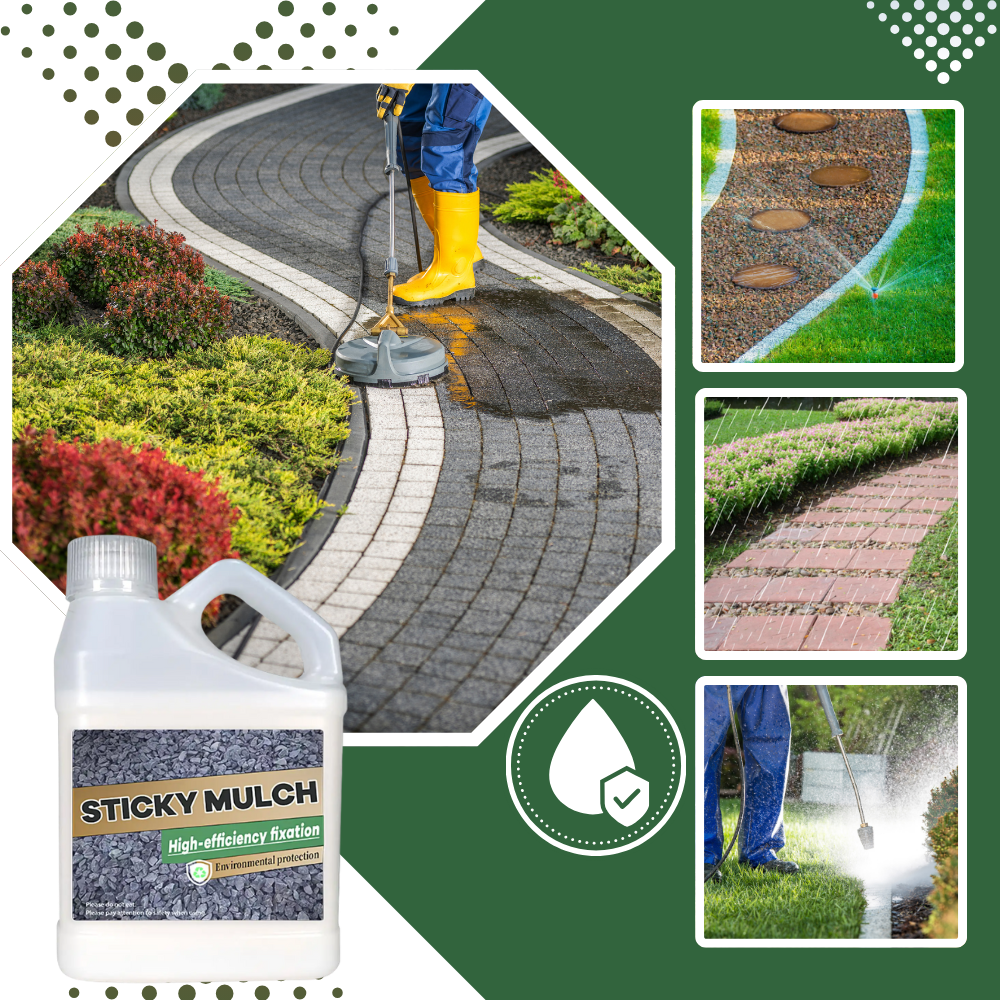 Cola de paillis forte adesão Petra para jardinagem, tubo com aplicação prática e resistente para proteger e fixar o material.