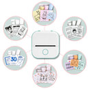 Impressora de stickers sem tinta Giyblacko Phomemo, compacta, colorida, ideal para personalizar etiquetas e adesivos.