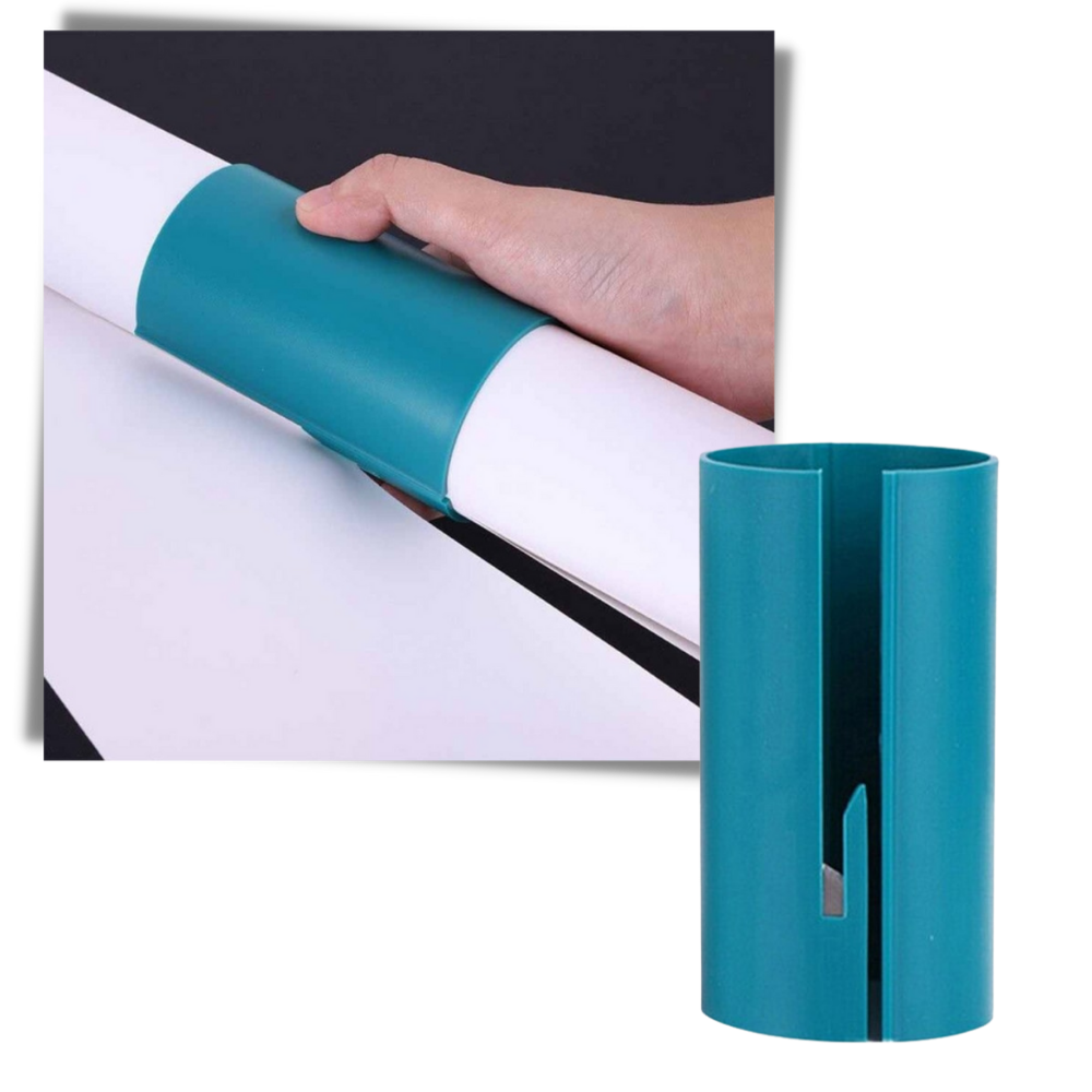 Acessórios para ferramentas de corte Plneik, coupe-papier d'emballage em azul, útil para embalagem e corte de papel.