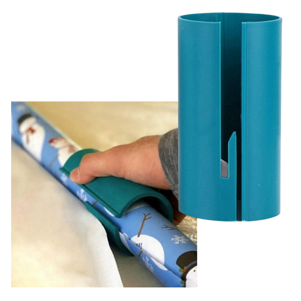 Acessórios para ferramentas de corte Plneik, azul, com coupe-papier de embalagem, usados para facilitar cortes precisos.