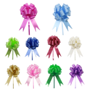Noeuds de fita festivos da Pmu, 10 peças, fácil de montar, decorativos para presentes e embalagens especiais.