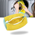 Saco de lavagem para sapatos em poliéster da Nuolux, ideal para produtos de lavanderia e proteção de calçados durante a lavagem.