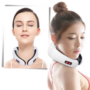 Masseur cervical Ponyta com tração circular e aquecimento infravermelho para relaxamento e alívio da tensão no pescoço