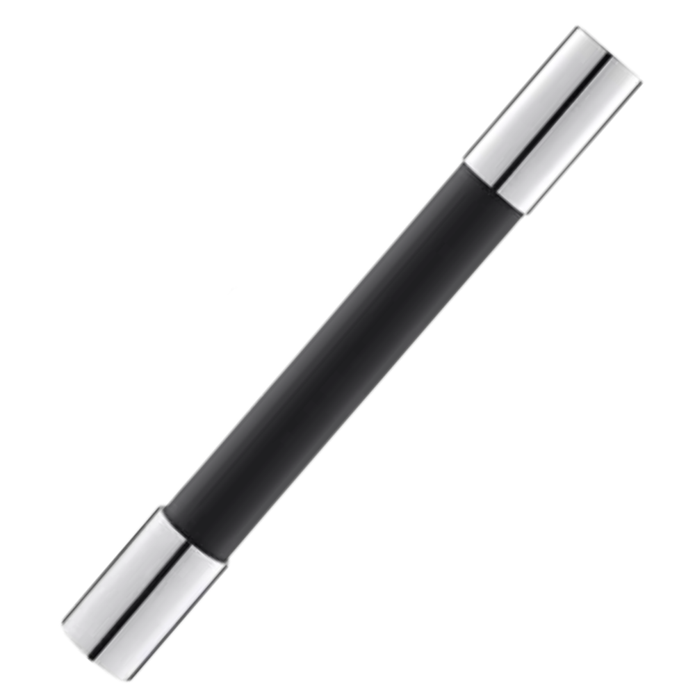 Tubo flexível de extensão para torneira da Portable Foaming Faucet Extension Tubes, 20 cm, de cor preta, usado em instalação de encanamento