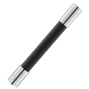 Tubo flexível de extensão para torneira da Portable Foaming Faucet Extension Tubes, 20 cm, de cor preta, usado em instalação de encanamento