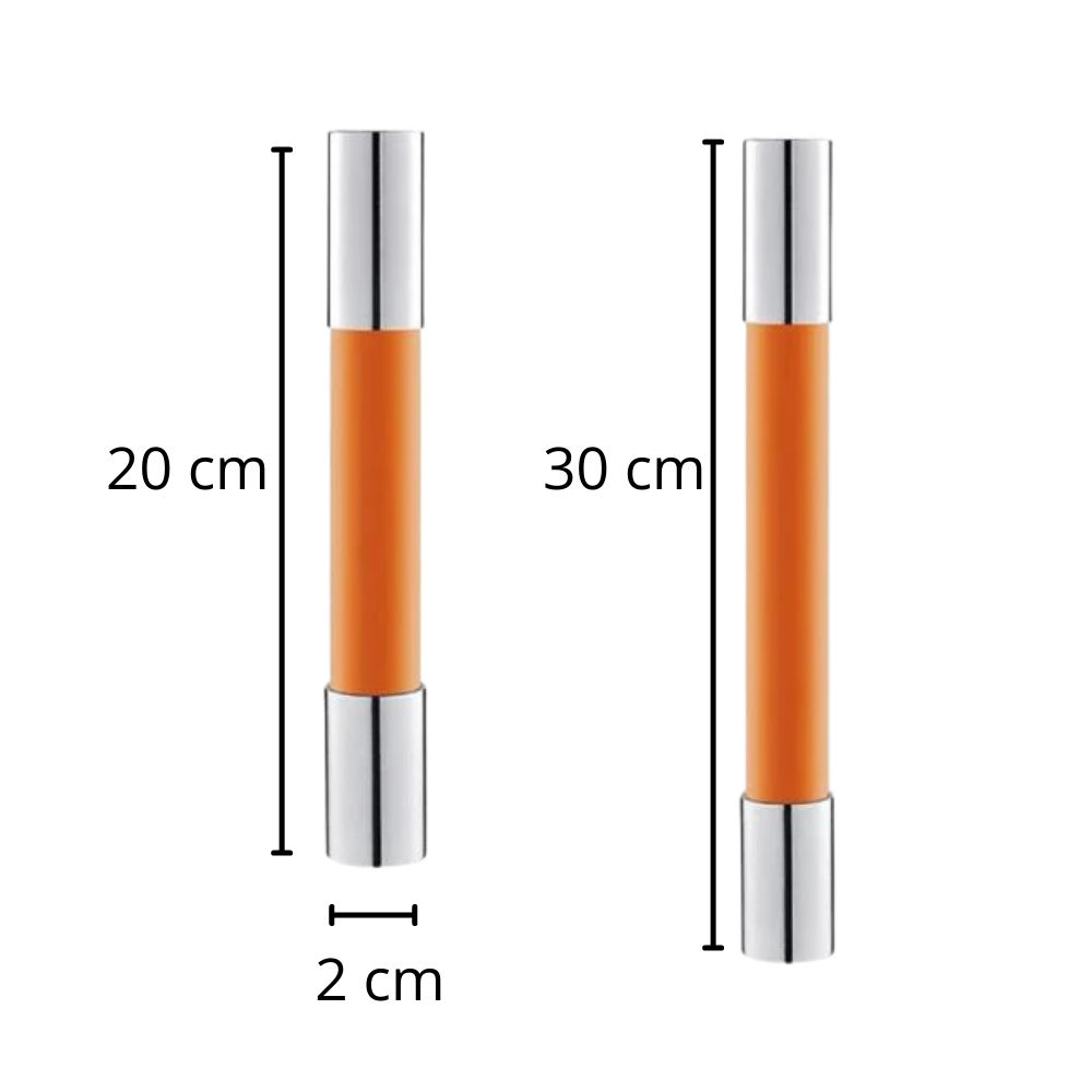 Tuyau flexível de extensão para torneiro portátil, tubo de encanamento de 20 cm na cor preta, ideal para conexões de água.