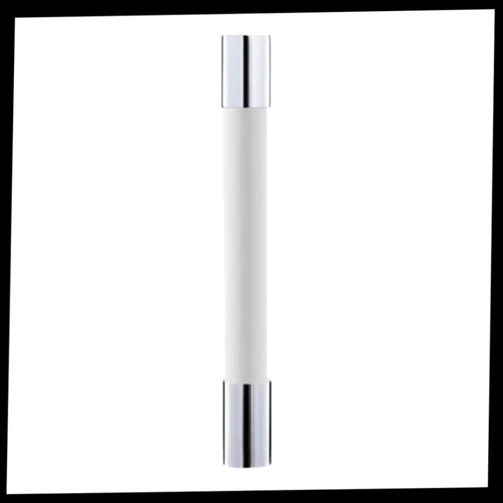 Tubo flexível de extensão para torneiro, marca Portable Foaming Faucet, com 20 cm de comprimento, usado em instalações de encanamento.