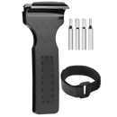 Ferramenta portátil para desmontar pneus de bicicleta Vermon, ferramenta de ciclismo em conjunto preto para troca de pneus.