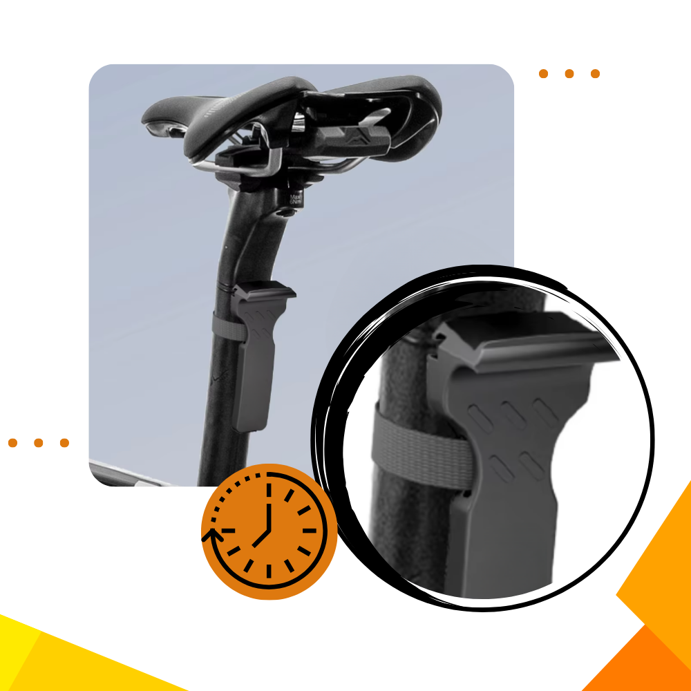 Ferramenta portátil para remoção de pneus de bicicleta, marca Vermon, usada em manutenção de ciclismo.