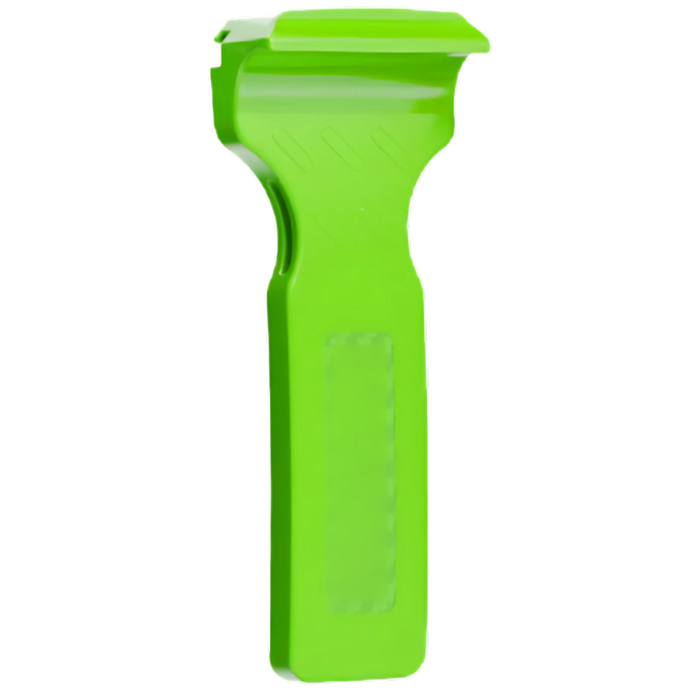 Ferramenta desmonta pneu de bicicleta Vermon, portátil, de cor verde, usada para troca e manutenção de pneus de ciclismo.
