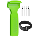 Chave de desmontar pneu de bicicleta Vermon, ferramenta portátil para ciclismo com conjunto de ferramentas verdes.