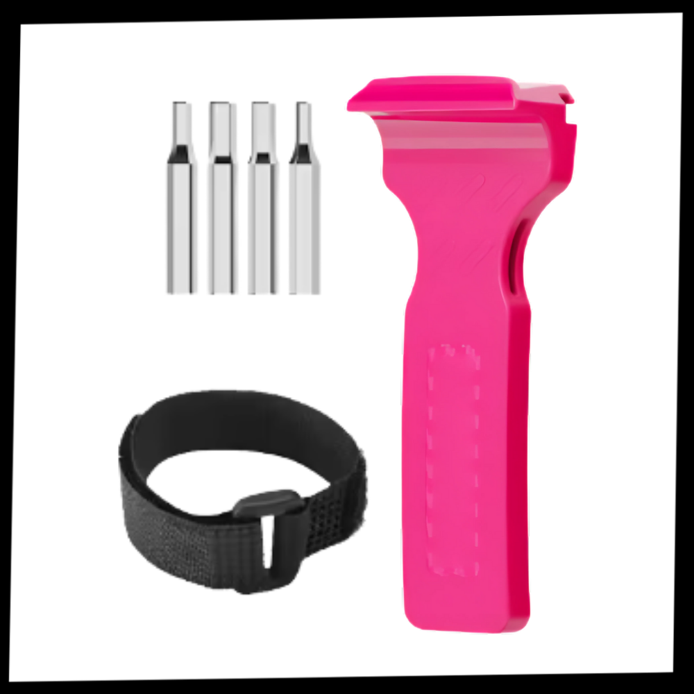 Ferramenta portátil para desmontar pneus de bicicleta, marca Vermon, ideal para manutenção de ciclismo.
