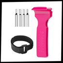 Ferramenta portátil para desmontar pneus de bicicleta, marca Vermon, ideal para manutenção de ciclismo.