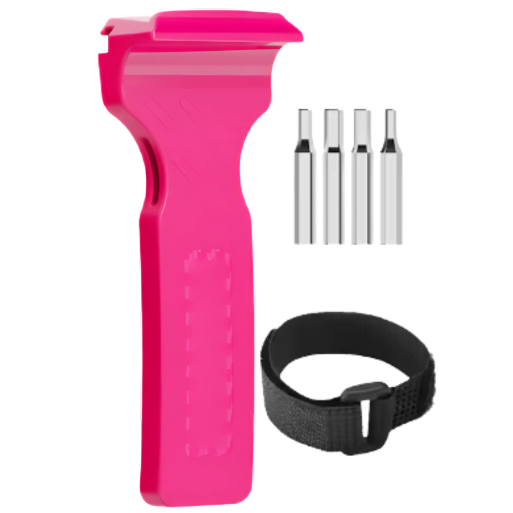 Ferramenta portátil para desmontar pneus de bicicleta Vermon, prática e leve, ideal para ciclistas.