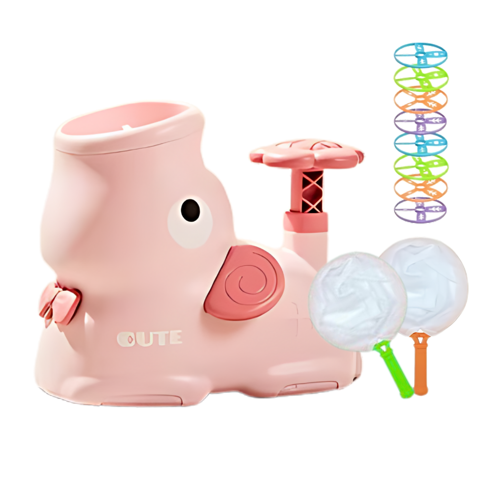 Disco voador portátil rosa da marca Runaware, brinquedo de esporte fácil de lançar e usar ao ar livre.