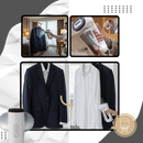 Passador de roupas portátil da Divanover, aparelho de passagem a vapor para roupas, com design compacto e funcional.