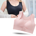 Soutien-gorge sem costura da Xingqing com suporte postural, ideal para conforto e ajuste perfeito, roupa íntima feminina.