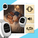 Relógio despertador de enurese Lifcasual, aparelho de aprendizagem para controle da bexiga, com alarme personalizado para acordar.