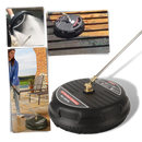 Equipamento elétrico externo Power Products com disco de conexão para limpeza com alta pressão e dupla função.