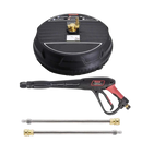 Dispositivo elétrico de exterior Power Products, nettoyeur alta pressão de dupla função com conector e disco.