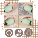 Rolo de fita adesiva potente da Minimanihoo para remover pelos de animais, ideal para produtos de lavanderia reutilizáveis.