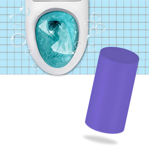 Bastão de limpeza para banheiro Feltree, potente anti-calcaire, ideal para limpeza de vasos sanitários com eficácia.