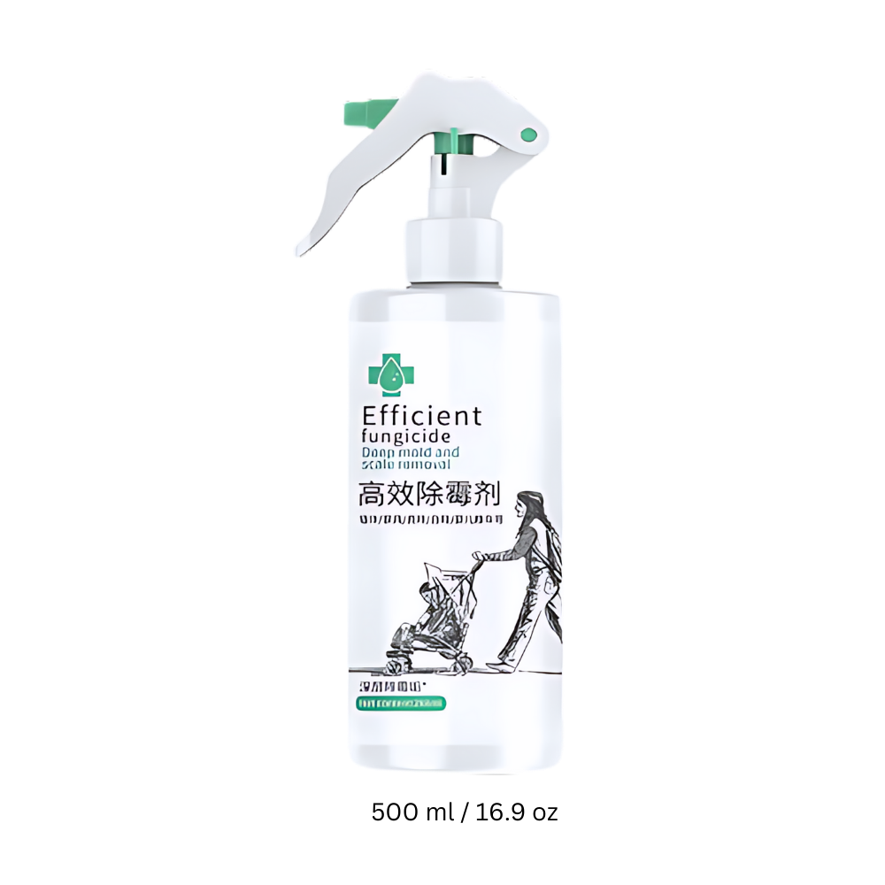 Spray potente da Rkzdsr para remoção de mofo, ideal para limpeza doméstica de superfícies afetadas por bolor.