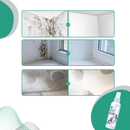 Spray potente contra mofo da Rkzdsr Wall Mold Remover para limpeza eficaz de superfícies domésticas.