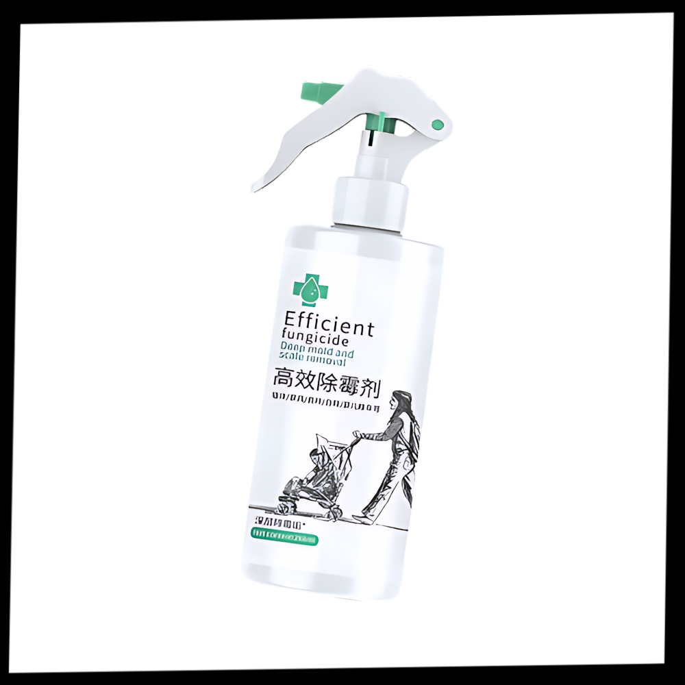 Spray potente da Rkzdsr Wall Mold Remover para remoção de mofo e bolor em ambientes domésticos.