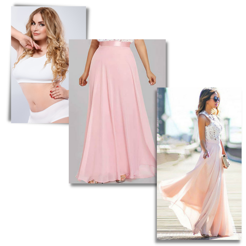 Robe em musselina de renda Prairie Chic da Jbeelate, vestido longo com detalhes de renda e chiffon, estilo elegante e delicado.