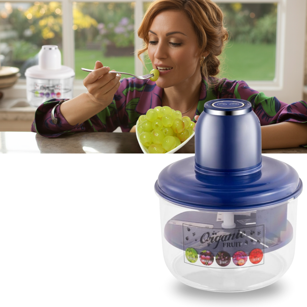 Éplucheur elétrico de frutas a grappe da Pyltt, utensílio de cozinha para remover casca de frutas de forma rápida e prática.