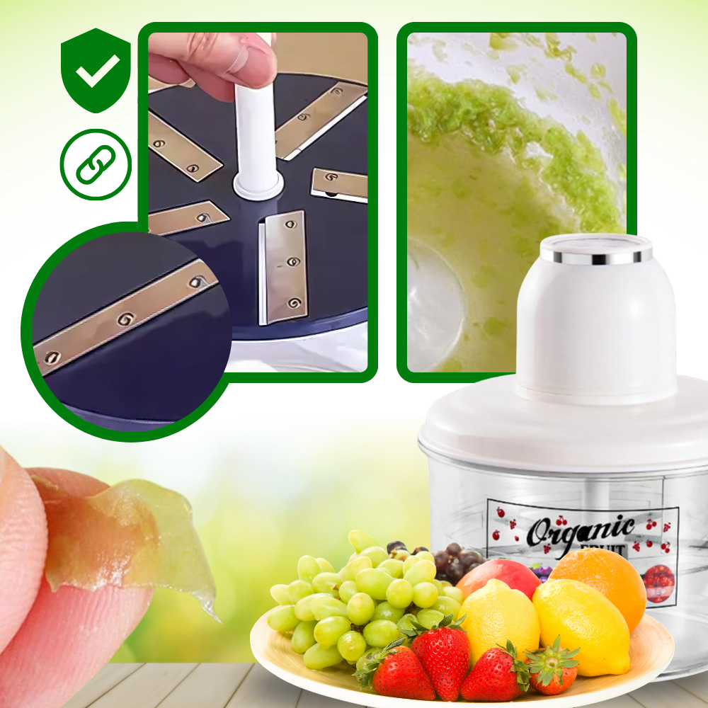 Éplucheur elétrico de frutas em ação, utensílio de cozinha Pyltt para descascar frutas rapidamente e com precisão.