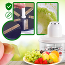 Éplucheur elétrico de frutas em ação, utensílio de cozinha Pyltt para descascar frutas rapidamente e com precisão.