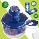 Épluchador elétrico de frutas em aço inox da Pyltt, utensílio de cozinha para descascar rapidamente uvas e outras frutas.