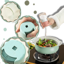 Saladeiras de sal e pimenta com botão de pressão da Tking Fashion, utensílios de cozinha para temperar com precisão.