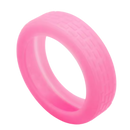 Proteções de silicone para rodas de mala Kehuo, acessórios resistentes e flexíveis em rosa para proteger e melhorar as rodas.