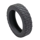Proteções de silicone para rodas de mala da marca Kehuo, acessórios duráveis e resistentes em cinza para proteger as rodas.