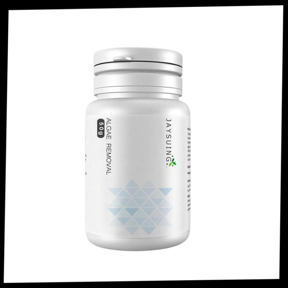 Pacote do produto preventivo anti-algas Youvogue para aquários, acessório para manutenção de ambientes aquáticos limpos.