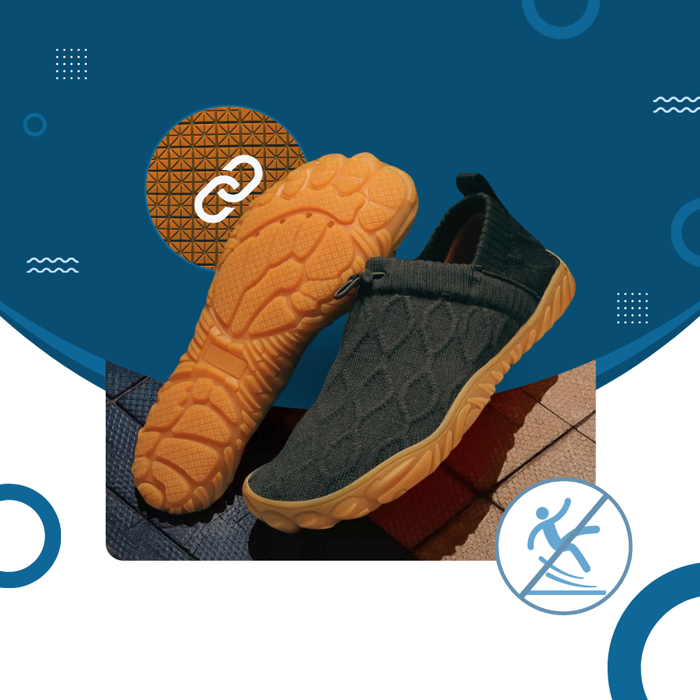 Sapatos confortáveis barefoot da marca Luniquz, modelo Prime Comfy com design ergonômico e sola flexível.